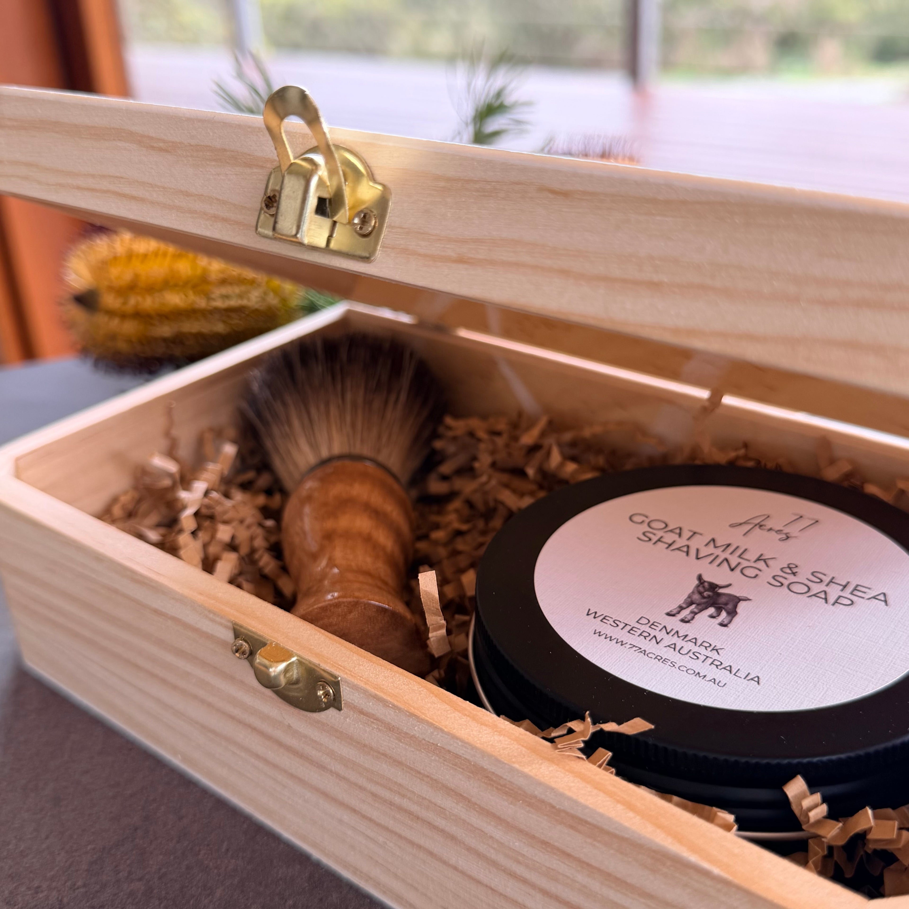 Goat Milk & Shea Shaving Soap Set