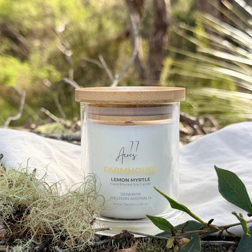 Farmhouse Lemon Myrtle - Soy Candle