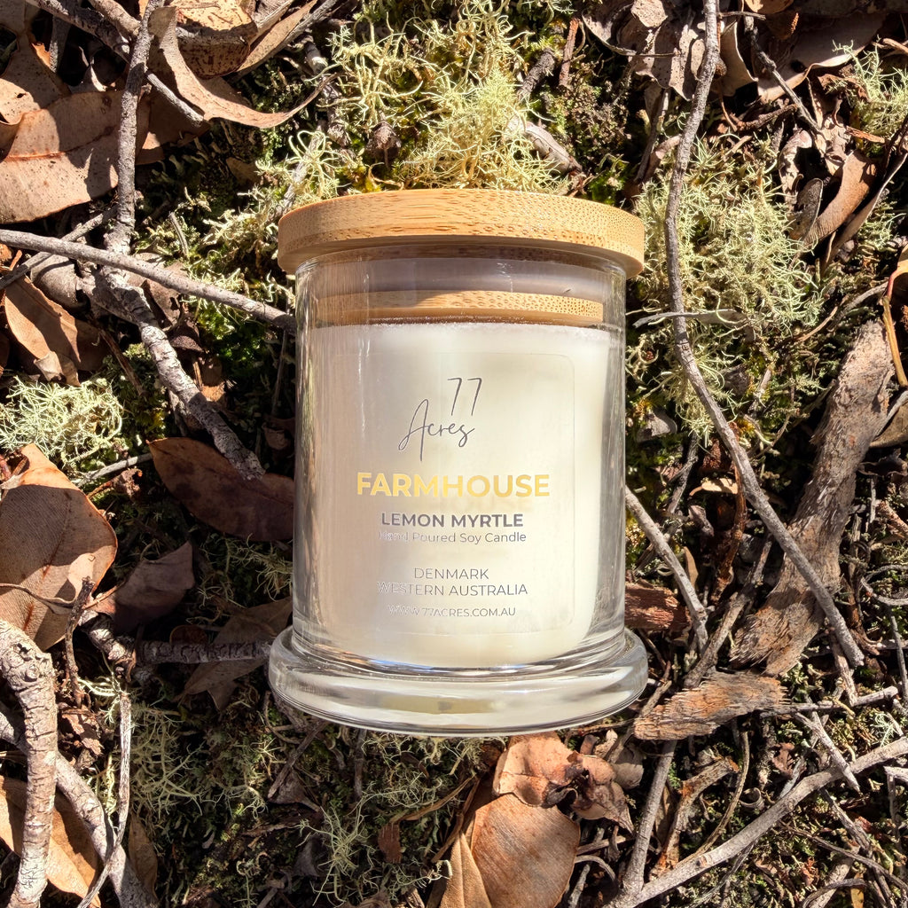 Farmhouse Lemon Myrtle - Soy Candle