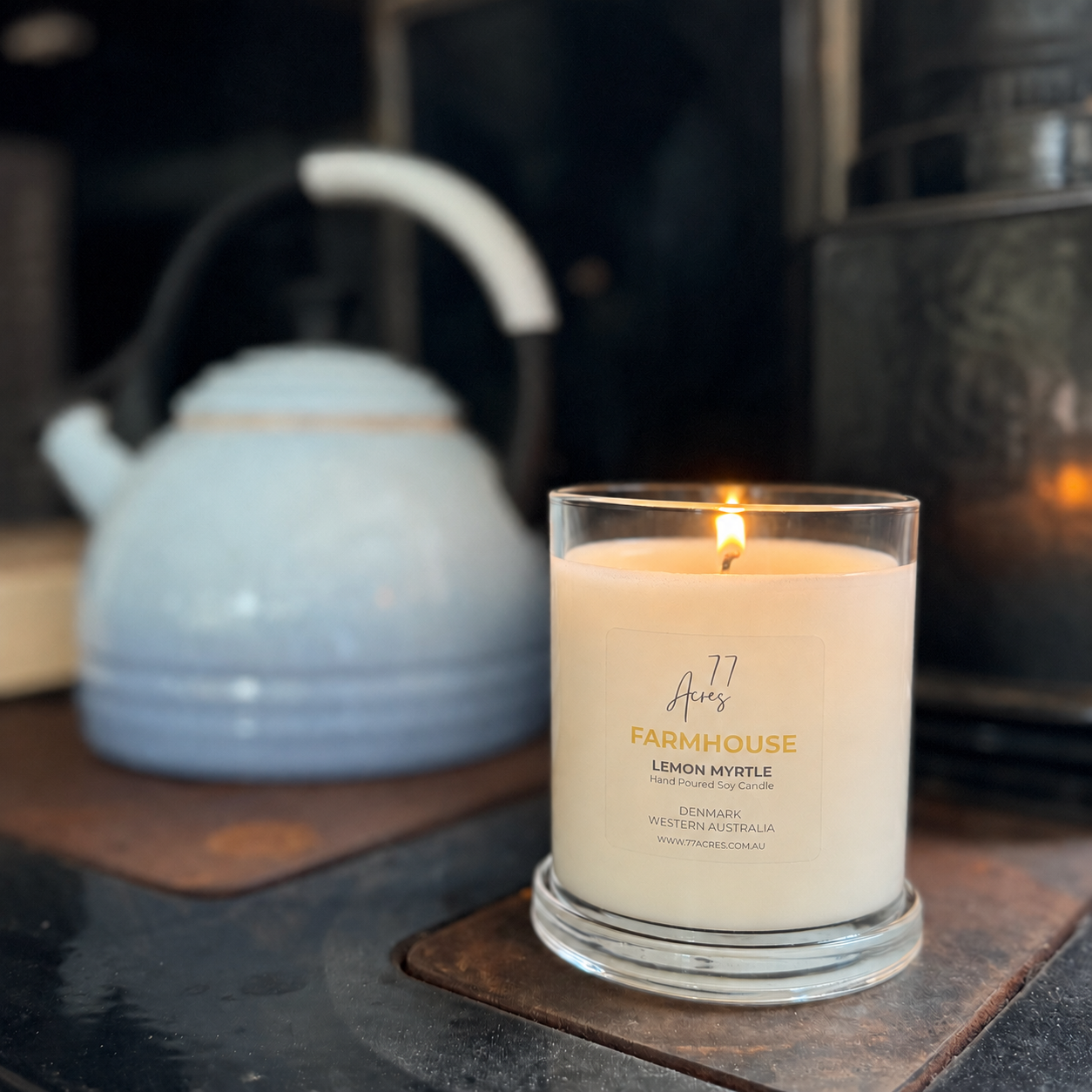 Farmhouse Lemon Myrtle - Soy Candle