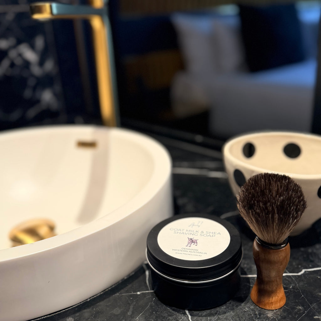 Goat Milk & Shea Shaving Soap