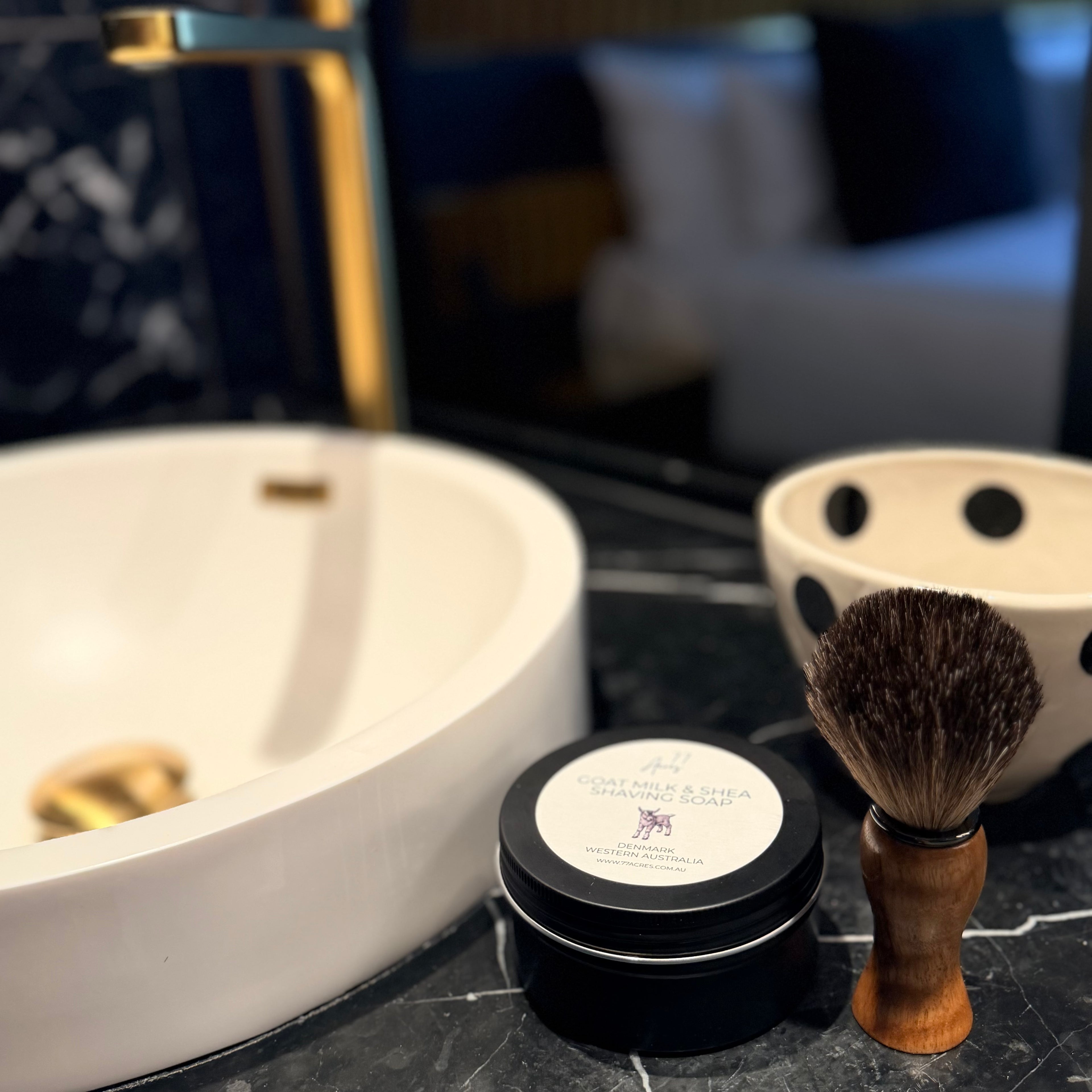 Goat Milk & Shea Shaving Soap