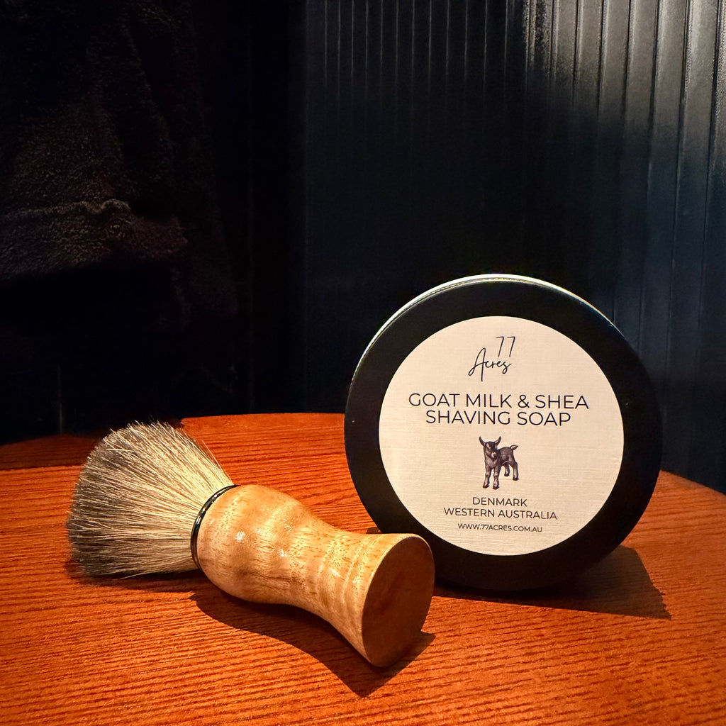 Goat Milk & Shea Shaving Soap