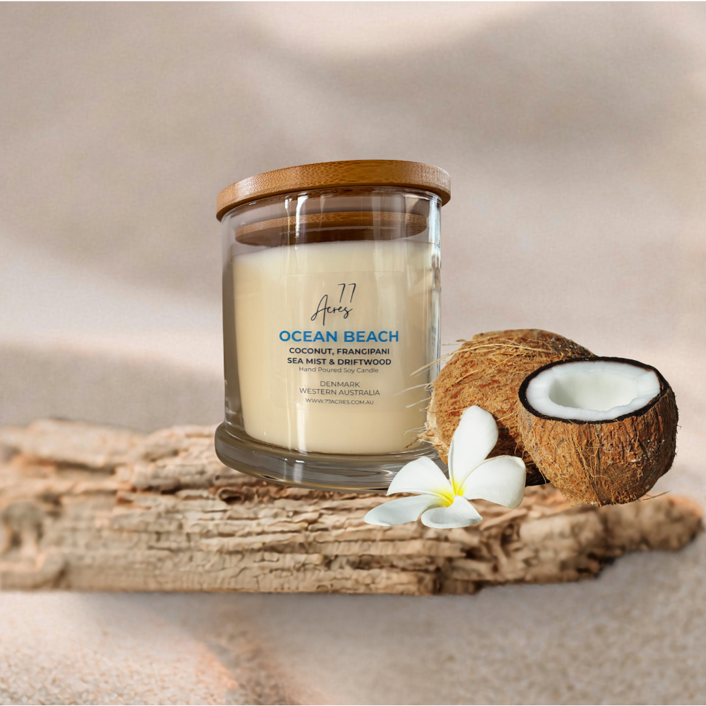 Ocean Beach Candle
