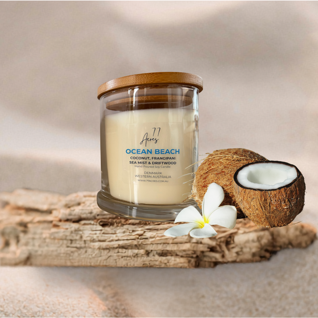 Ocean Beach Candle