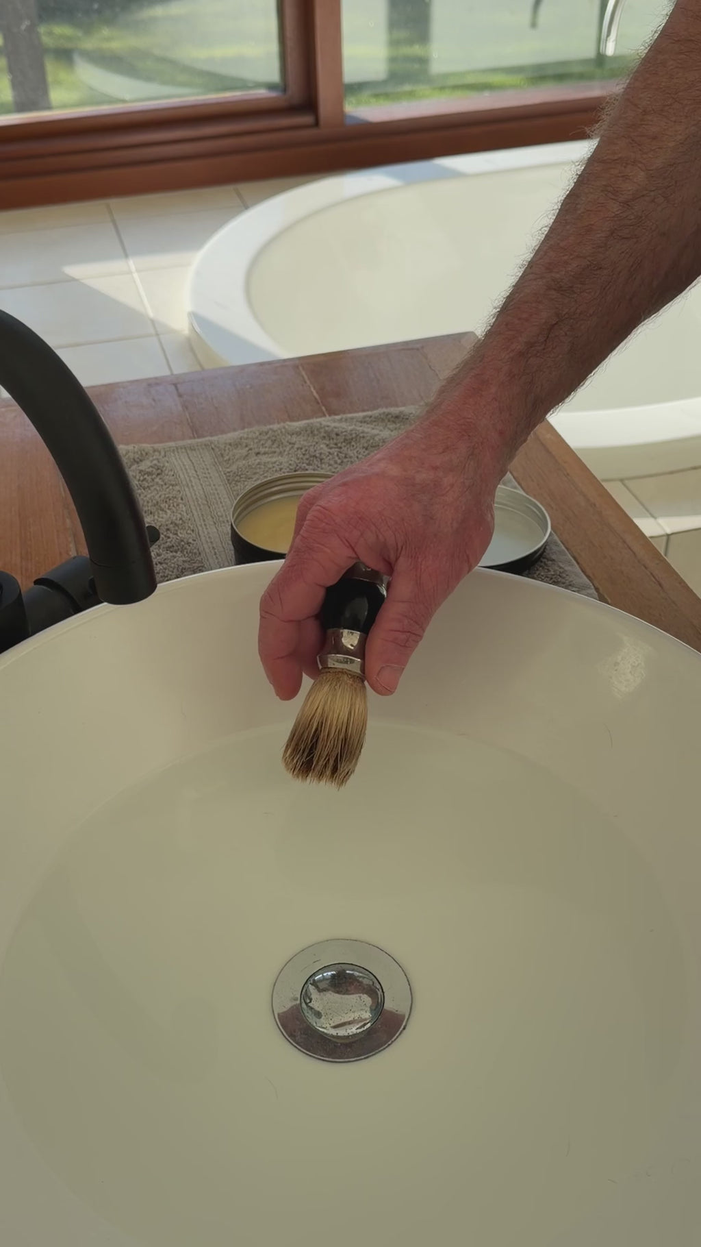 How to use goat milk and shea shaving soap